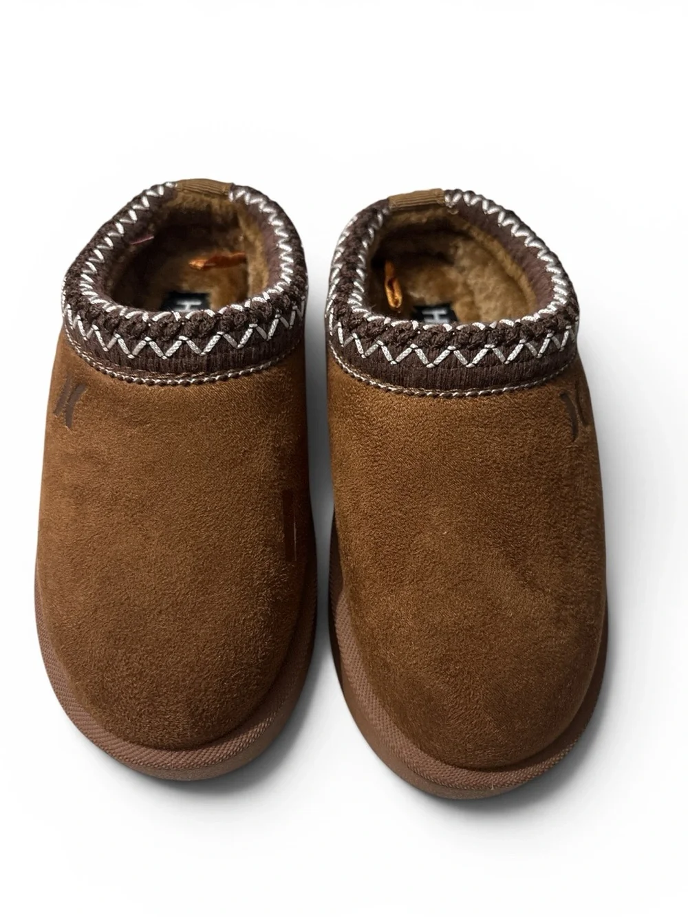 Unisex Kids Size 11 Hurley Slip-on Shoes Never Worn Fur Lined